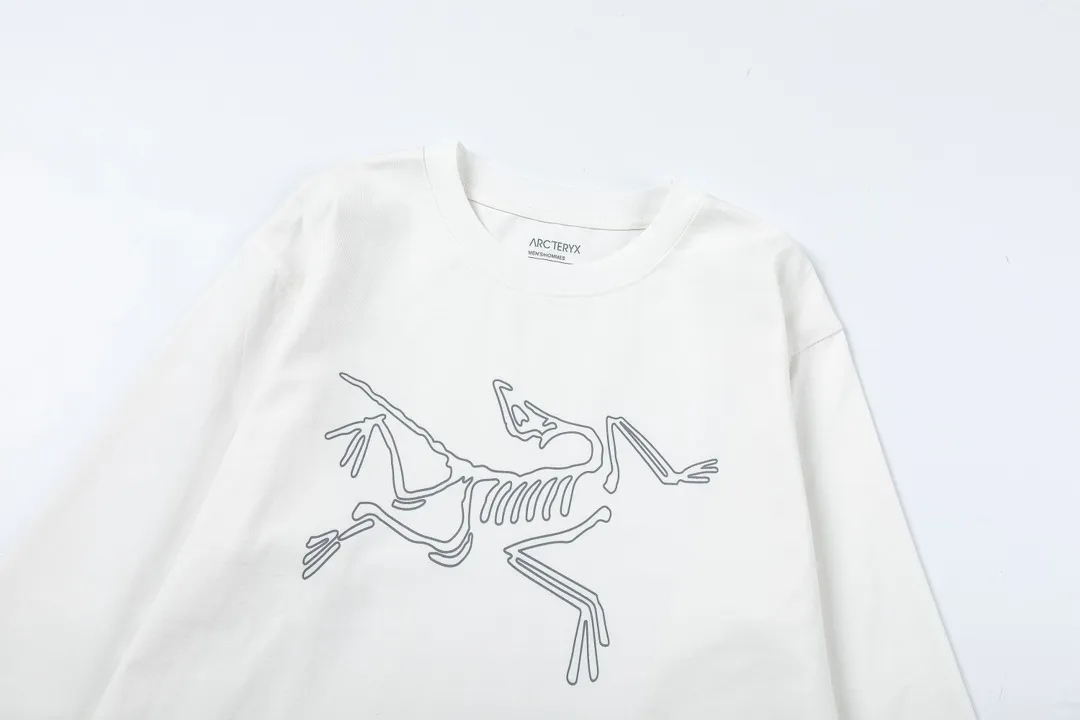 Ayc Teryx 2024FW LOGO Premium 32s Same Style ：Black White Size：XS S M L